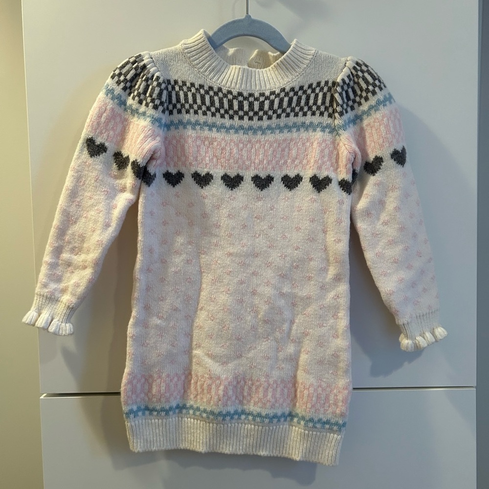 Janie and Jack Sweater Dress -Size 4